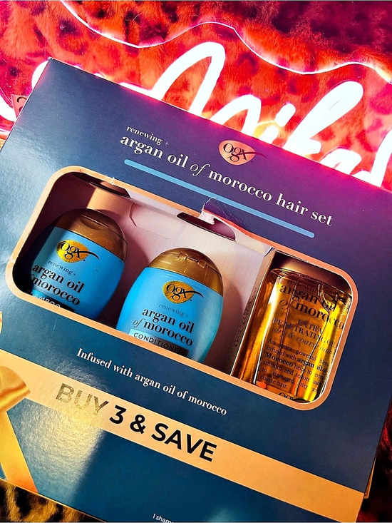 OGX Other - OGX Renewing + Argan Oil of Morocco 3-Piece Hair Set